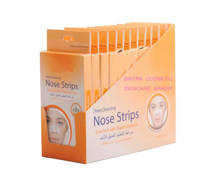 Facial Hair Removal Wax Strips For Women , Deep Cleaning Nose Strips STF8031