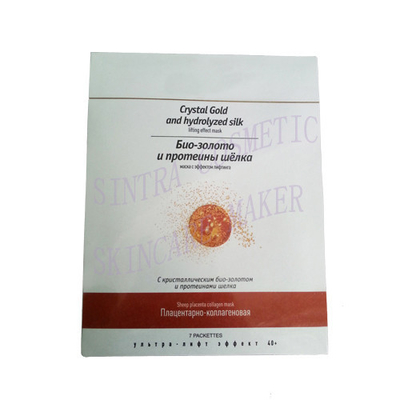 Moisturizing Gold Crystal Facial Mask / Hydrolyzed Silk Oil Control Masks MM-08