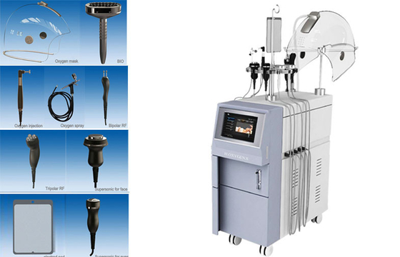 RF Oxygen Facial Machine , Multifunctional Oxygen Beauty Machine