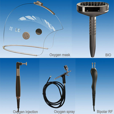 RF Oxygen Facial Machine , Multifunctional Oxygen Beauty Machine