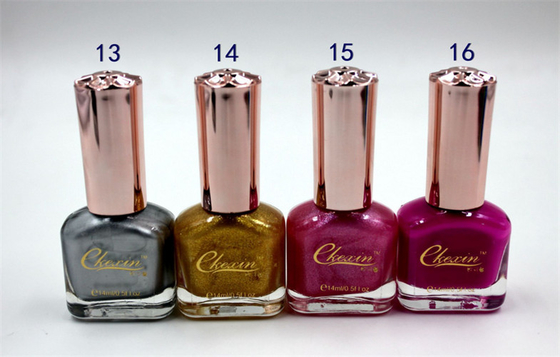 Private Label Customized Nail Polish , Women Gel Nail Polish 14ml