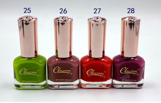 Private Label Customized Nail Polish , Women Gel Nail Polish 14ml