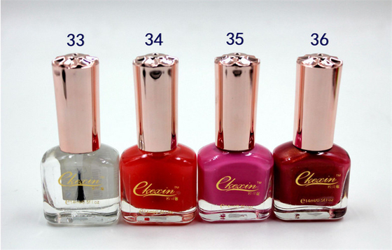 Private Label Customized Nail Polish , Women Gel Nail Polish 14ml