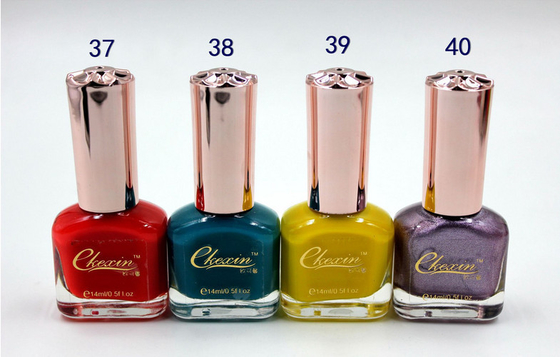 Private Label Customized Nail Polish , Women Gel Nail Polish 14ml