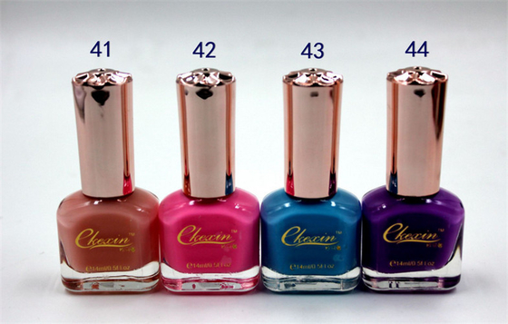 Private Label Customized Nail Polish , Women Gel Nail Polish 14ml