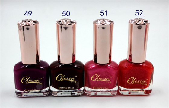 Private Label Customized Nail Polish , Women Gel Nail Polish 14ml