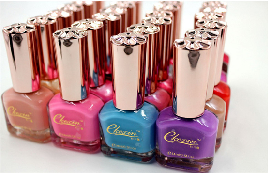 Private Label Customized Nail Polish , Women Gel Nail Polish 14ml
